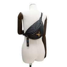 Load image into Gallery viewer, LOUIS VUITTON New Wave Bumbag NoirM53750 Calf Leather
