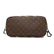 将图像加载到图库查看器中，LOUIS VUITTON Neverfull League of Legends Noir/Gold/SilverM45201 Monogram Size MM
