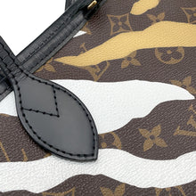 将图像加载到图库查看器中，LOUIS VUITTON Neverfull League of Legends Noir/Gold/SilverM45201 Monogram Size MM
