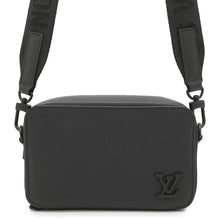 Load image into Gallery viewer, LOUIS VUITTON Alpha Wearable Wallet NoirM59161 Grained Calf Leather LV Aerogram
