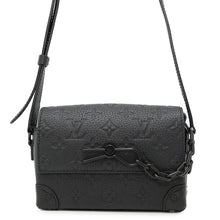 将图像加载到图库查看器中，LOUIS VUITTON Steamer Wearable Wallet NoirM81746 Monogram・Taurillon
