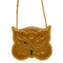 Load image into Gallery viewer, LOUIS VUITTON Conte De Fees Pochette Owl BronzeM92268 Monogram Vernis Leather
