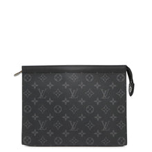 Load image into Gallery viewer, LOUIS VUITTON Pochette Voyage NoirM61692 Monogram Eclipse Size MM
