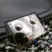 Load image into Gallery viewer, LOUIS VUITTON LV arc Gray/BlackM55501 Tweed Leather Size PM
