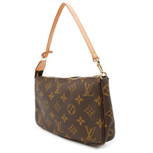 将图像加载到图库查看器中，LOUIS VUITTON Pochette Accessoires BrownM40712 Monogram
