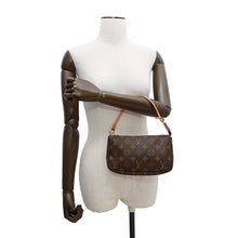 将图像加载到图库查看器中，LOUIS VUITTON Pochette Accessoires BrownM40712 Monogram
