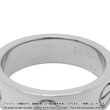 将图像加载到图库查看器中，CARTIER Love Ring Size 53/#13B4084753/B4084700 18K White Gold
