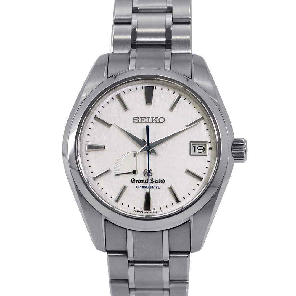 SEIKO Grand SEIKO Spring Drive W41mm TI Snow white DialSBGA011
