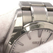 将图像加载到图库查看器中，SEIKO Grand SEIKO Spring Drive W41mm TI Snow white DialSBGA011
