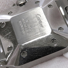 将图像加载到图库查看器中，CARTIER Santos Garbe LM W29.5mm Stainless Steel K18YG Ivory Dial81036283/2961
