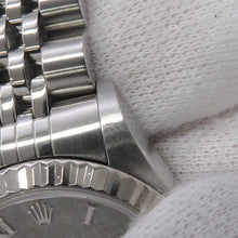 Load image into Gallery viewer, ROLEX Datejust W26mm Stainless Steel K18WG Black Shell Dial79174NR
