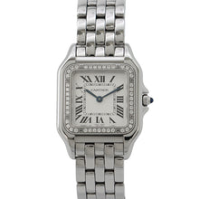 将图像加载到图库查看器中，CARTIER PANTHERE de Cartier MM H37.0mm×W27.0mm Stainless Steel Silver DialW4PN0008
