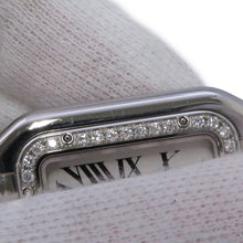 将图像加载到图库查看器中，CARTIER PANTHERE de Cartier MM H37.0mm×W27.0mm Stainless Steel Silver DialW4PN0008
