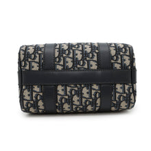 将图像加载到图库查看器中，Dior Oblique Groove 20 NavyM1364UTZQ Jacquard Calf Leather Size Small/20
