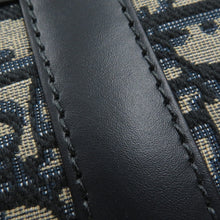 将图像加载到图库查看器中，Dior Oblique Groove 20 NavyM1364UTZQ Jacquard Calf Leather Size Small/20
