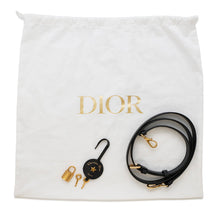 将图像加载到图库查看器中，Dior Oblique Groove 20 NavyM1364UTZQ Jacquard Calf Leather Size Small/20
