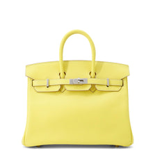 Load image into Gallery viewer, HERMES Birkin Lime Swift Leather Size 25
