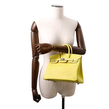 Load image into Gallery viewer, HERMES Birkin Lime Swift Leather Size 25
