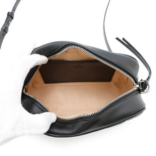 将图像加载到图库查看器中，GUCCI GG Marmont Shoulder Bag Black447632 Leather
