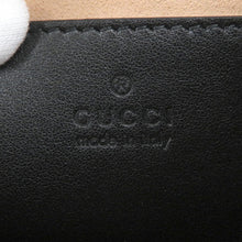 将图像加载到图库查看器中，GUCCI GG Marmont Shoulder Bag Black447632 Leather

