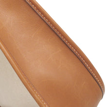 将图像加载到图库查看器中，HERMES Vespa Gold Toile H Leather
