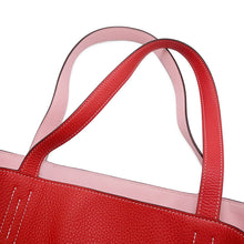 Load image into Gallery viewer, HERMES Double sense Rouge Pivoine/Rose Sakura Taurillon Clemence Swift Leather Size 36
