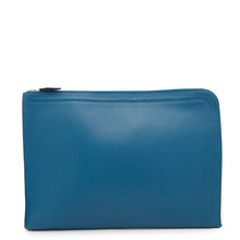 Load image into Gallery viewer, HERMES Zipcon Pewter Blue de Galice Evercolor
