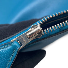 Load image into Gallery viewer, HERMES Zipcon Pewter Blue de Galice Evercolor
