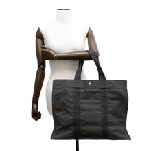 Load image into Gallery viewer, HERMES Her Line Tote Gray Canvas Size GM
