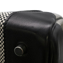 将图像加载到图库查看器中，HERMES HAUT A COURROIES Black/Ecru Toile GM Evercolor Size 40

