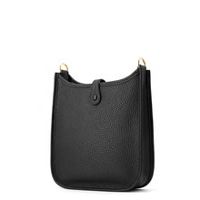 将图像加载到图库查看器中，HERMES Evelyne Long Black Taurillon Clemence Size TPM
