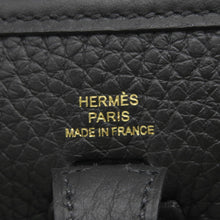 将图像加载到图库查看器中，HERMES Evelyne Long Black Taurillon Clemence Size TPM
