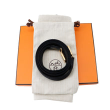 将图像加载到图库查看器中，HERMES Evelyne Long Black Taurillon Clemence Size TPM
