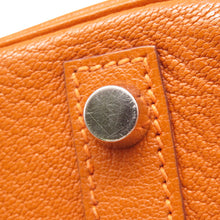 将图像加载到图库查看器中，HERMES Birkin Orange Chevre Myzore Goatskin Size 30
