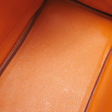 将图像加载到图库查看器中，HERMES Birkin Orange Chevre Myzore Goatskin Size 30
