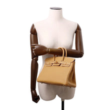 Load image into Gallery viewer, HERMES Birkin Natural Sable Togo Leather Size 25

