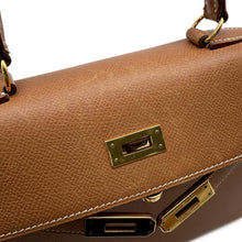 将图像加载到图库查看器中，HERMES Mini Kelly Natural Courchevel
