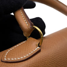 将图像加载到图库查看器中，HERMES Mini Kelly Natural Courchevel
