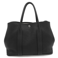 Load image into Gallery viewer, HERMES Garden Party Black Negonda Leather Size PM
