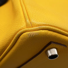 将图像加载到图库查看器中，HERMES Birkin Jaune Ambre Epsom Size 25
