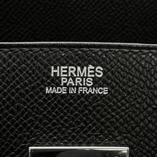 将图像加载到图库查看器中，HERMES Birkin Black Epsom Size 30
