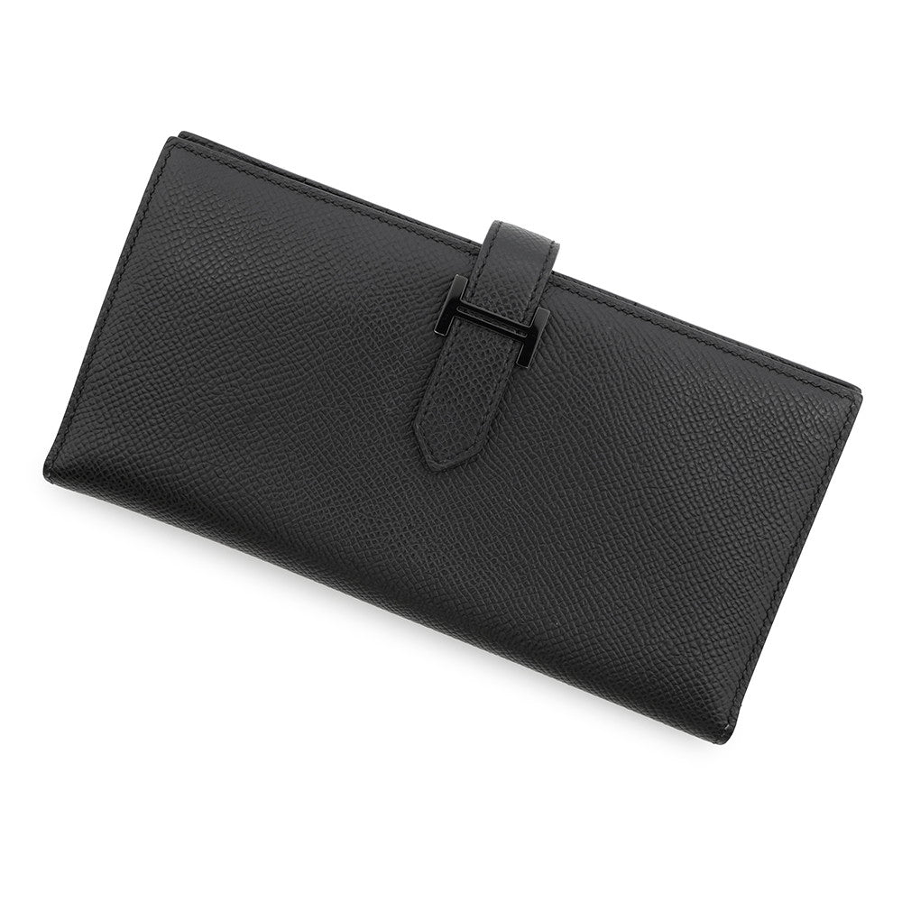 HERMES Bear Souffle Mono Chrome Black Epsom
