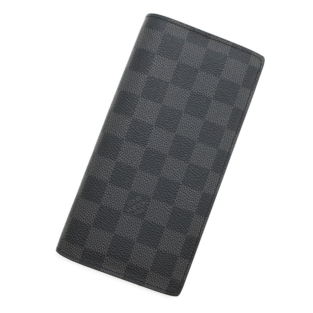 LOUIS VUITTON Portefeuille Brazza NoirN62665 Damier Graphite
