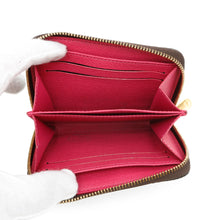 将图像加载到图库查看器中，LOUIS VUITTON Zippy Coin Purse PinkM64118 Monogram / Love Padlock
