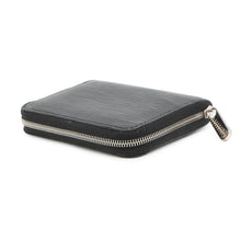 将图像加载到图库查看器中，LOUIS VUITTON Zippy / Coin Purse NoirM60152 Epi Leather
