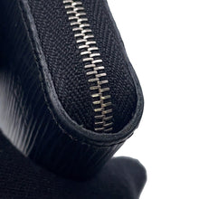 将图像加载到图库查看器中，LOUIS VUITTON Zippy / Coin Purse NoirM60152 Epi Leather
