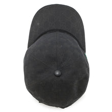 Load image into Gallery viewer, GUCCI GG Canvas Cap Size L Black200035 Canvas
