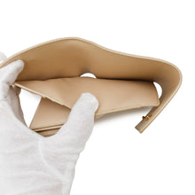 将图像加载到图库查看器中，CELINE Trifold Compact Wallet Beige10B573 Leather

