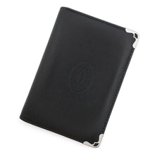 将图像加载到图库查看器中，CARTIER Card Case BlackL3001367 Calf Leather
