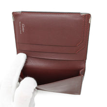 将图像加载到图库查看器中，CARTIER Card Case BlackL3001367 Calf Leather
